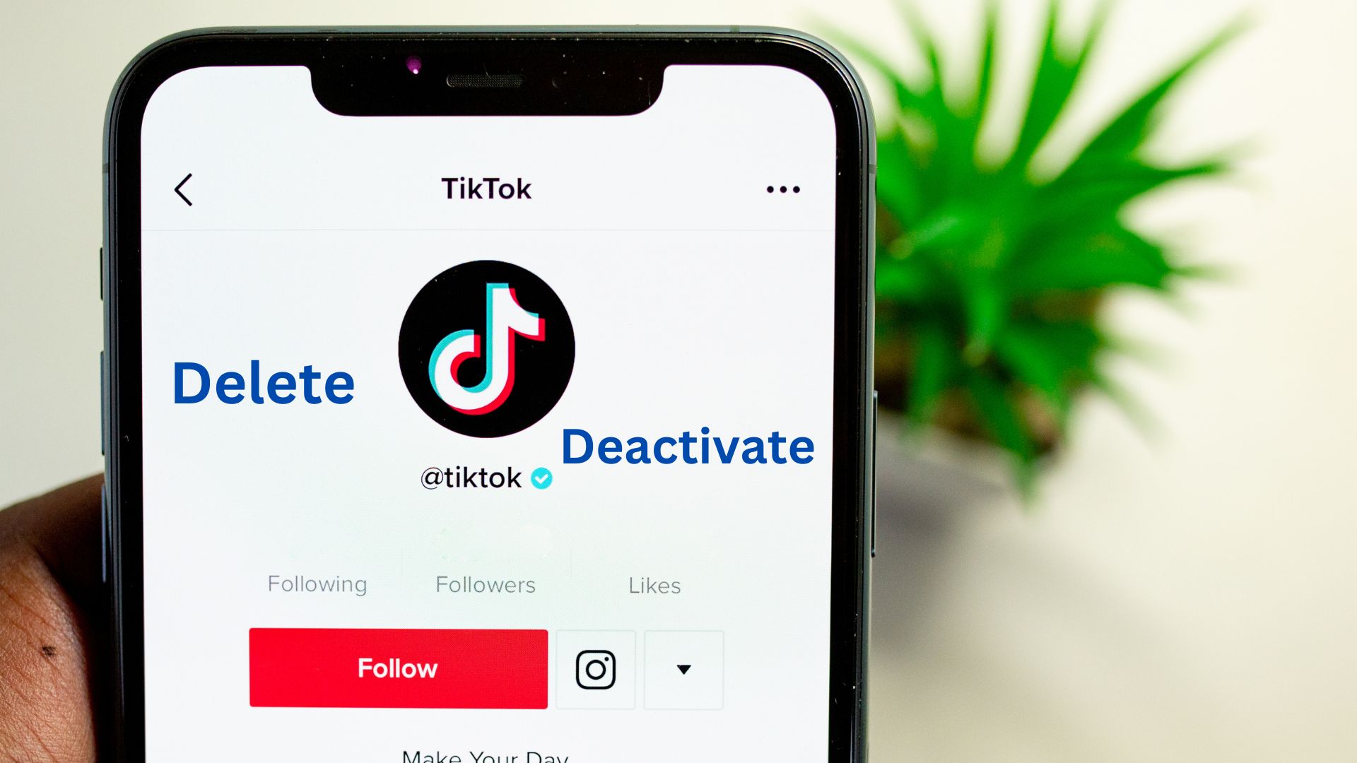 How to delete TikTok account