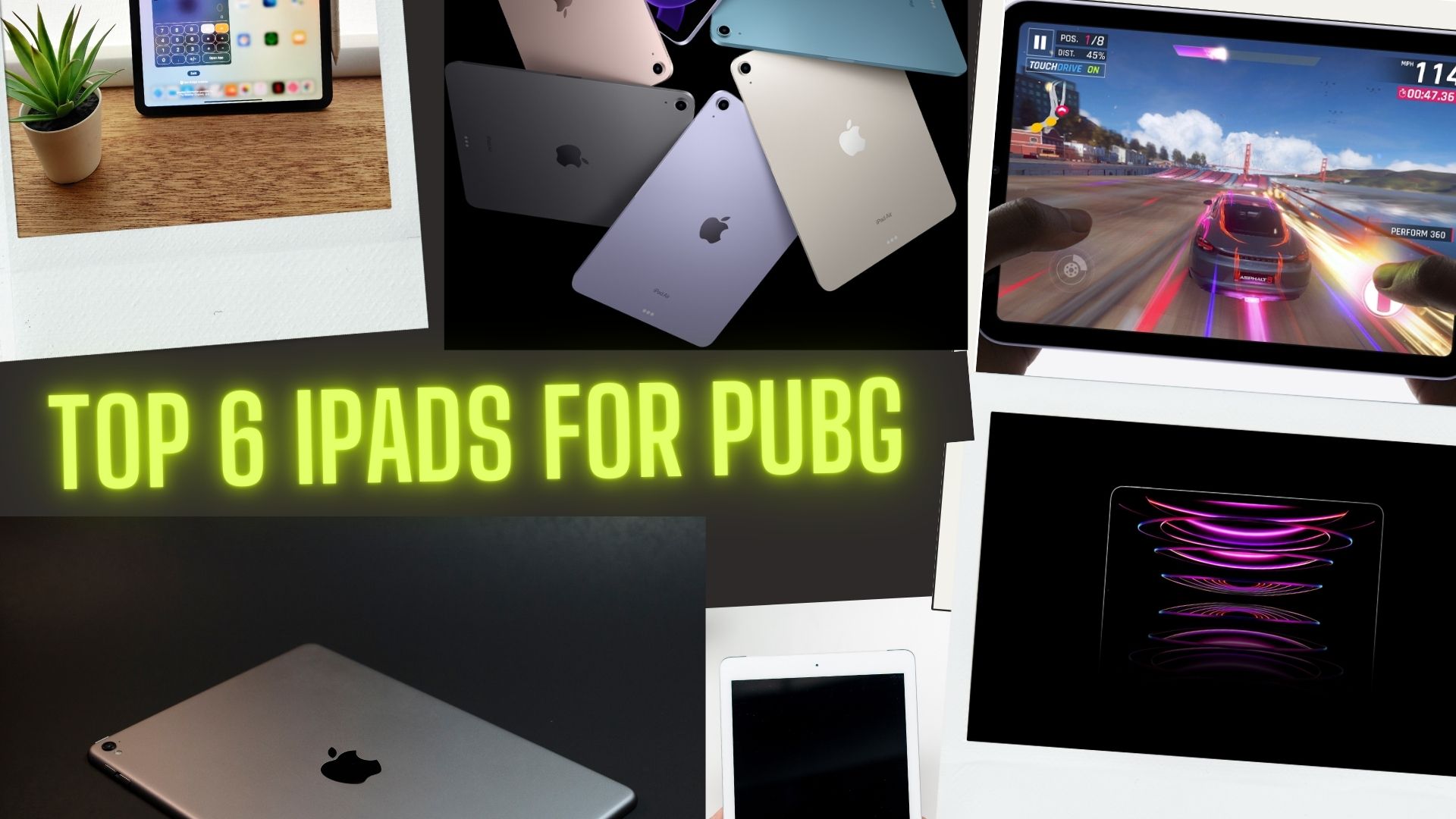 iPads For playing PUBG